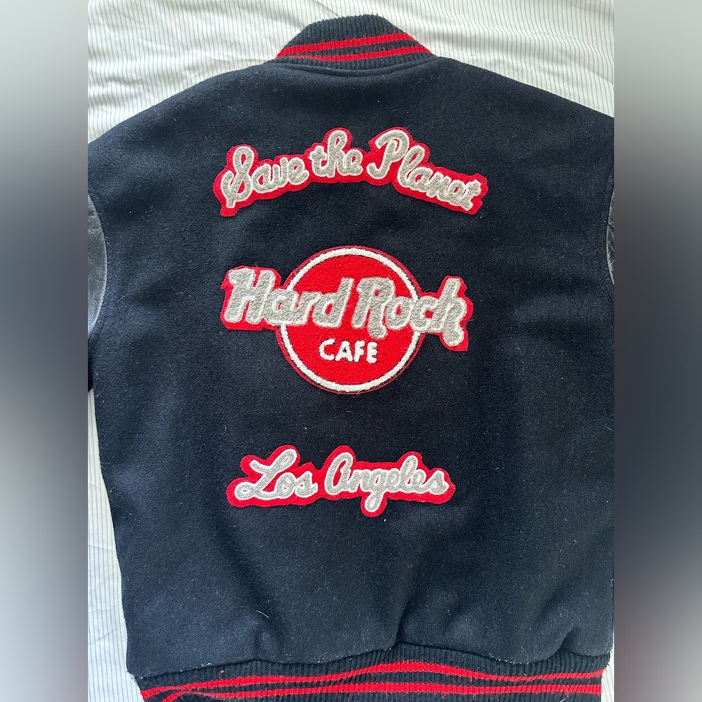 Hard Rock Cafe La Varsity Jacket View 2